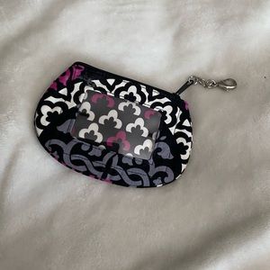 Vera Bradley Canterberry Magenta ID holder/Wallet